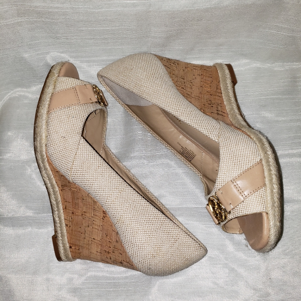 ARTURO CHIANG Jute Wedge sz 8.5p